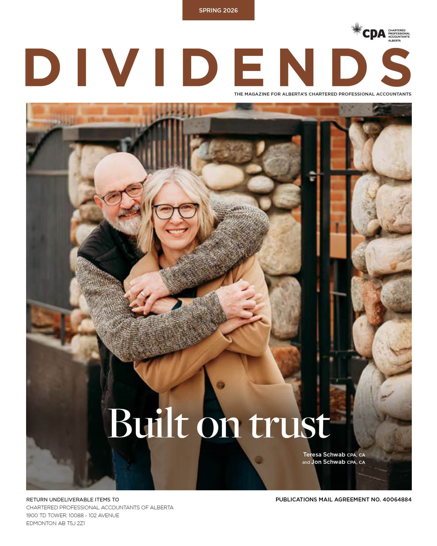 Dividends Spring 2026 Cover