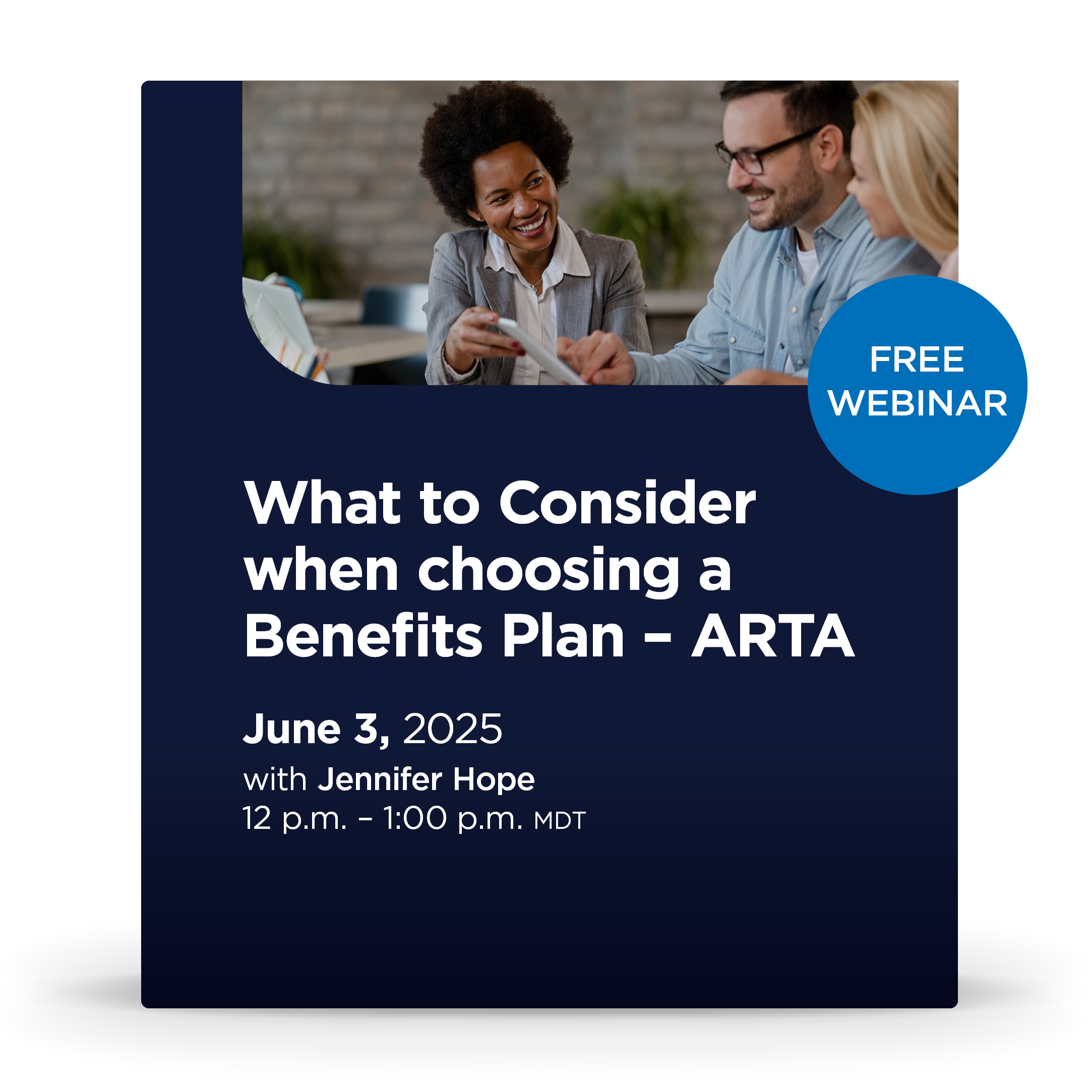 ARTA Benefits plan