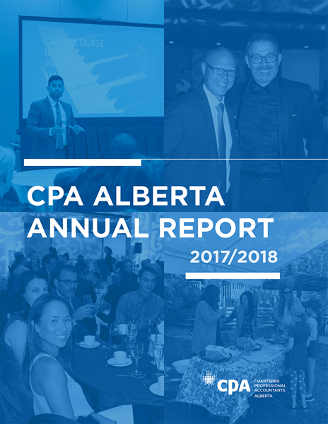 CPA Alberta annual report front cover