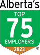Alberta 75 Top Employer Logo 2023.