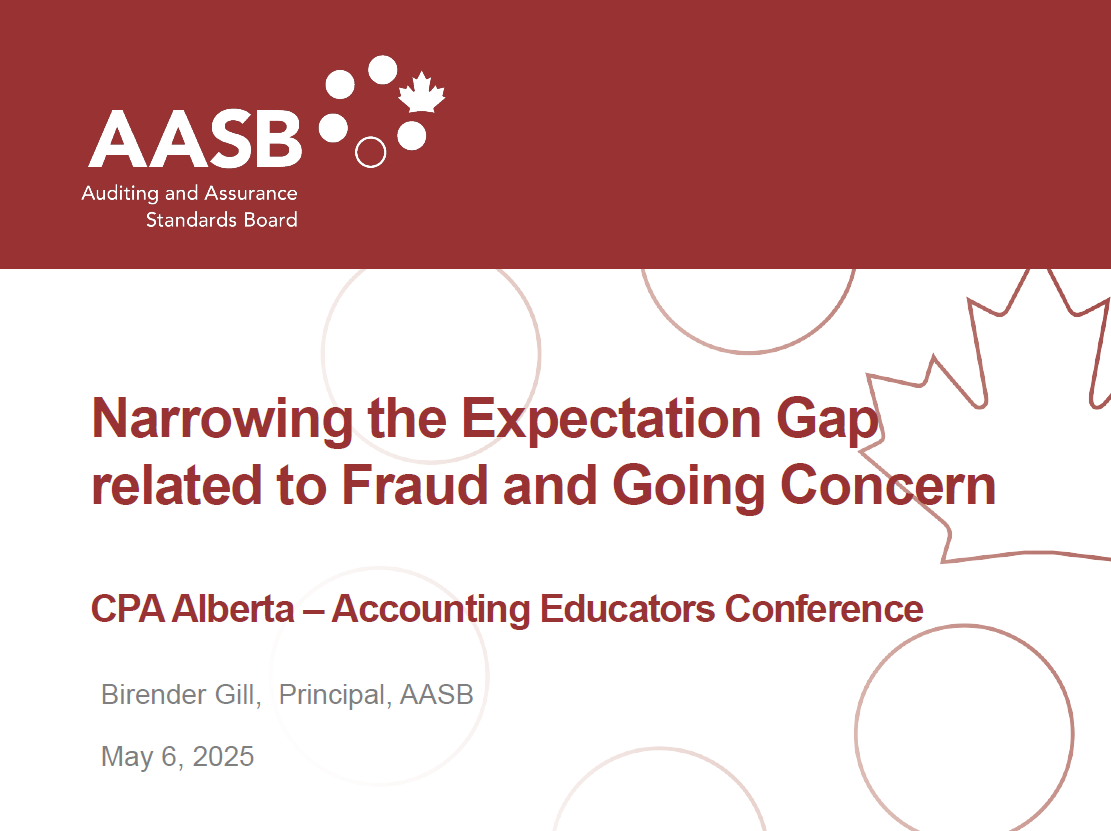 AASB the evolving landscape