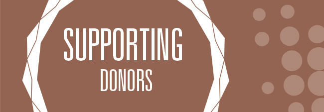 Supporting Donors banner