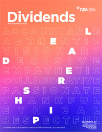 Dividends Fall-Winter Cover