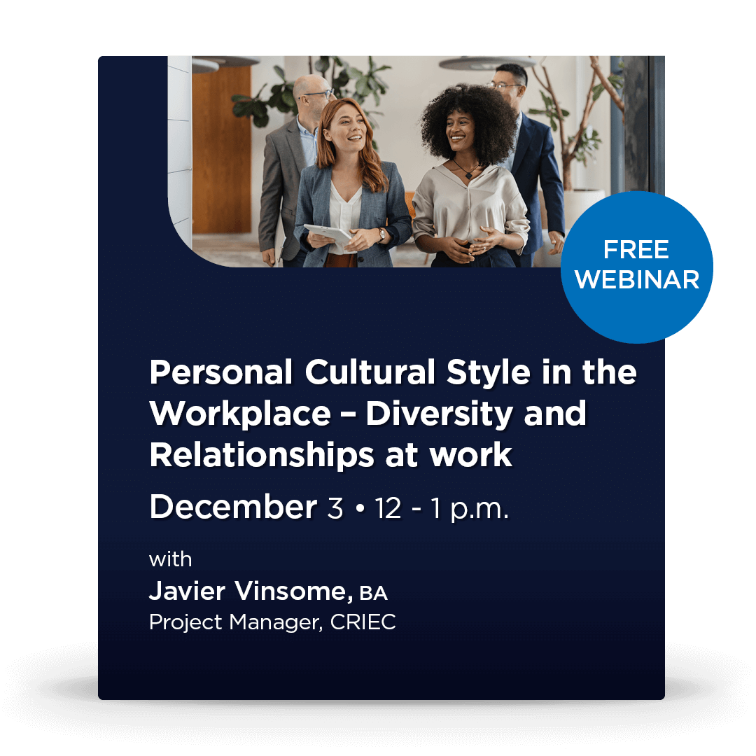 Personal Culture webinar