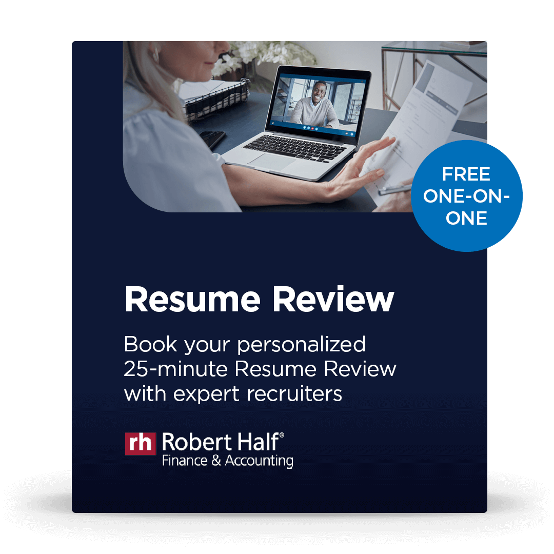 Virtual resume review